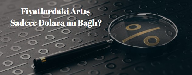 fiyatlardaki artışın tek sebebi dolar mı