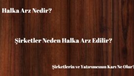 halka arz nedir nasıl yapılır
