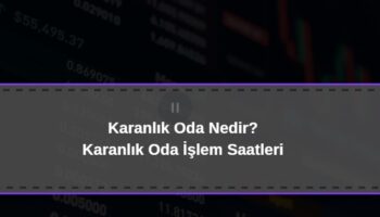 karanlık oda nedir, borsada karanlık oda işlem saatleri